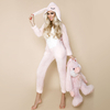 Temporada completa, pijamas Kigurumi Unisex de lana para niños y adultos, pijamas de dibujos animados de halloween y Navidad, ropa de dormir para Cosplay, disfraz de Animal, mono 