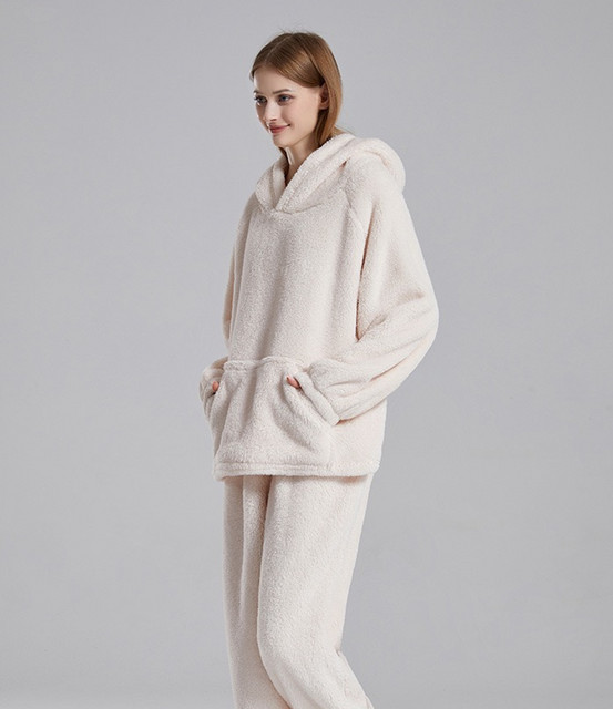 Pijama de 2 piezas de forro polar ultrasuave