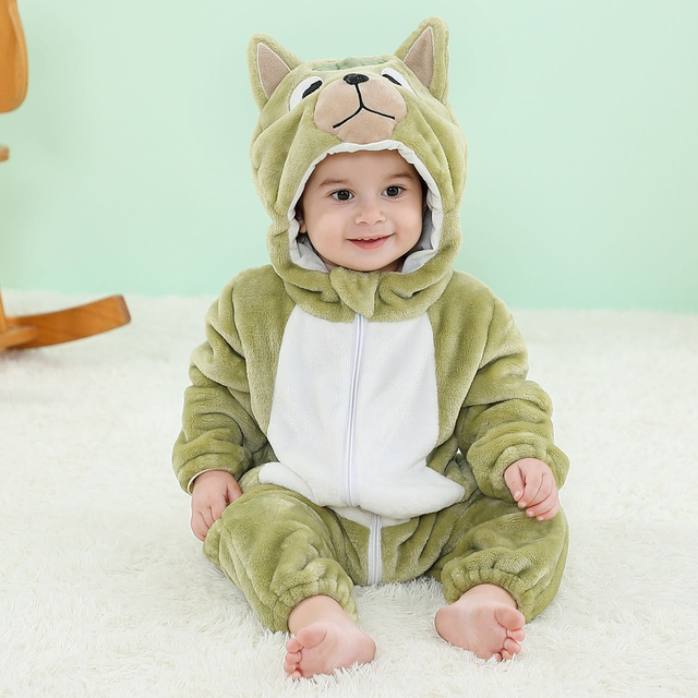 Conjunto de pijama Kigurumi de lana Coral Sherpa de franela con temática animal de primera calidad para niños y niños pequeños, Cosplay elegante, cálido, acogedor y divertido 