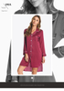 Ropa de dormir suave sedosa de las mujeres atractivas y elegantes de los pijamas del satén del poliéster buena para Lingerwear 