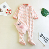Kigurumi de bebé con capucha de felpa polar Oeko-tex para niños pequeños