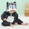 Conjunto de pijama Kigurumi de lana Coral Sherpa de franela con temática animal de primera calidad para niños y niños pequeños, Cosplay elegante, cálido, acogedor y divertido 