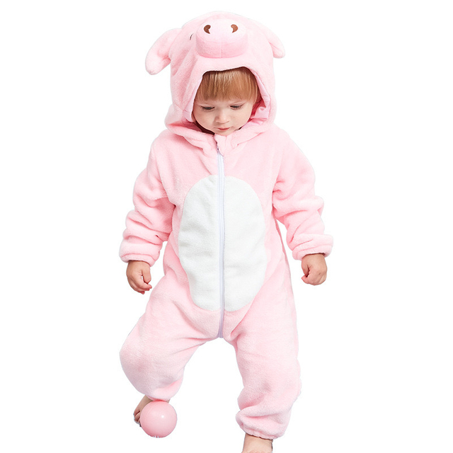 Kigurumi polar bebé animal certificado Oeko-tex